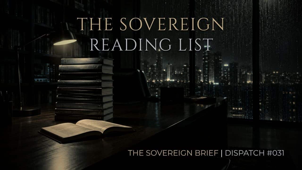 Books That Replace an MBA: The Sovereign Twelve-Title Reading List
